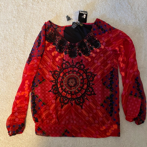 Ladies Size M Desigual Top - Picture 2 of 3